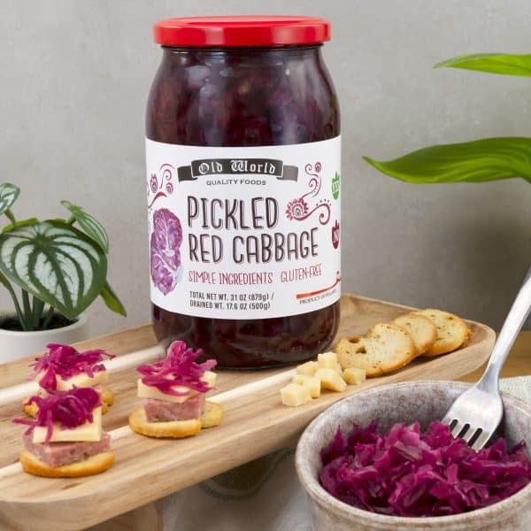 Pickled Red Cabbage, 31 oz - Image 2