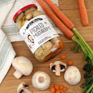 Pickled Mushrooms, 28 Oz